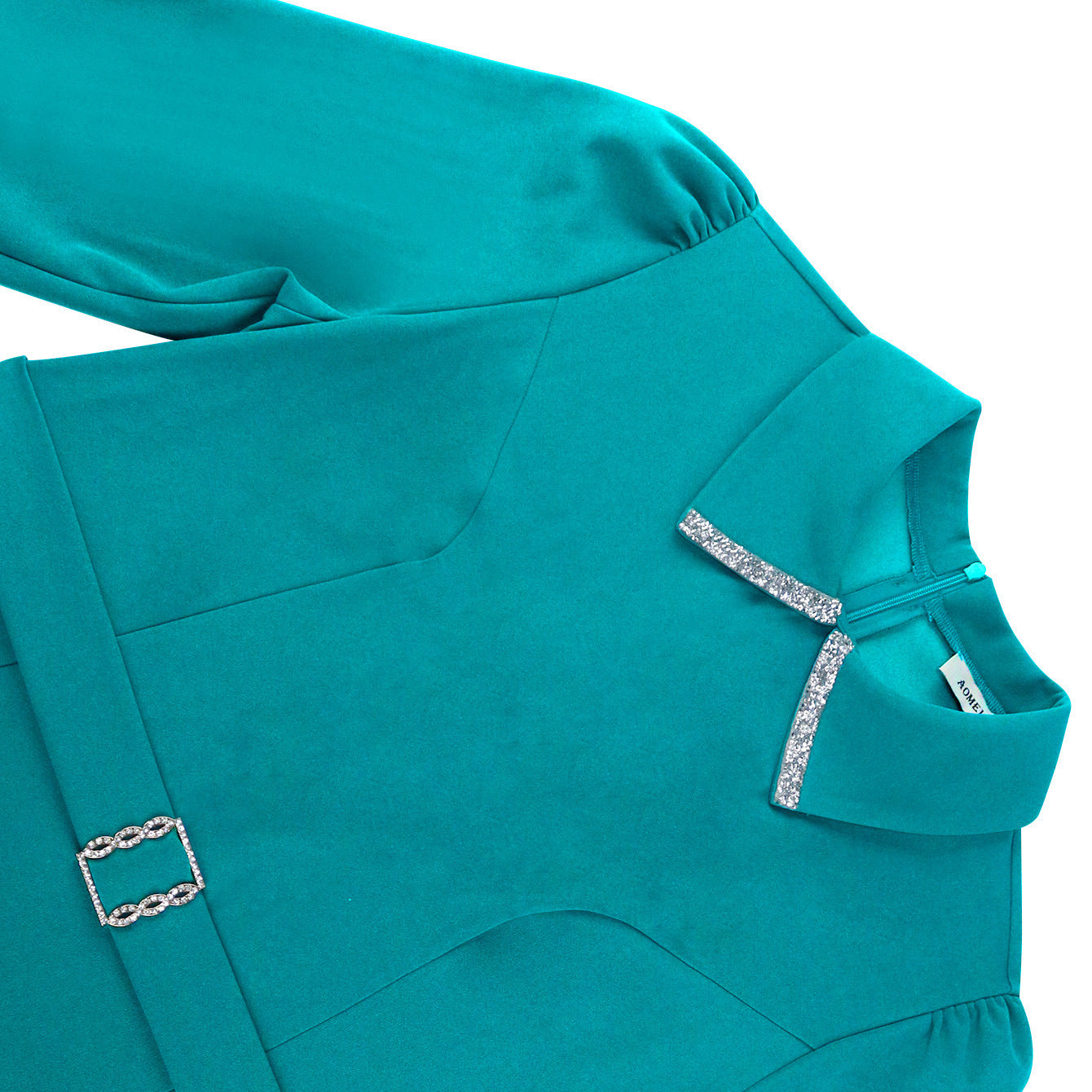 Women's Elegant Shirt-Style Dress With A Collar