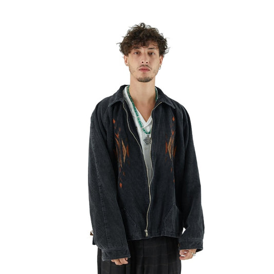 Men's Corduroy Washable Jacket Vintage Jacket