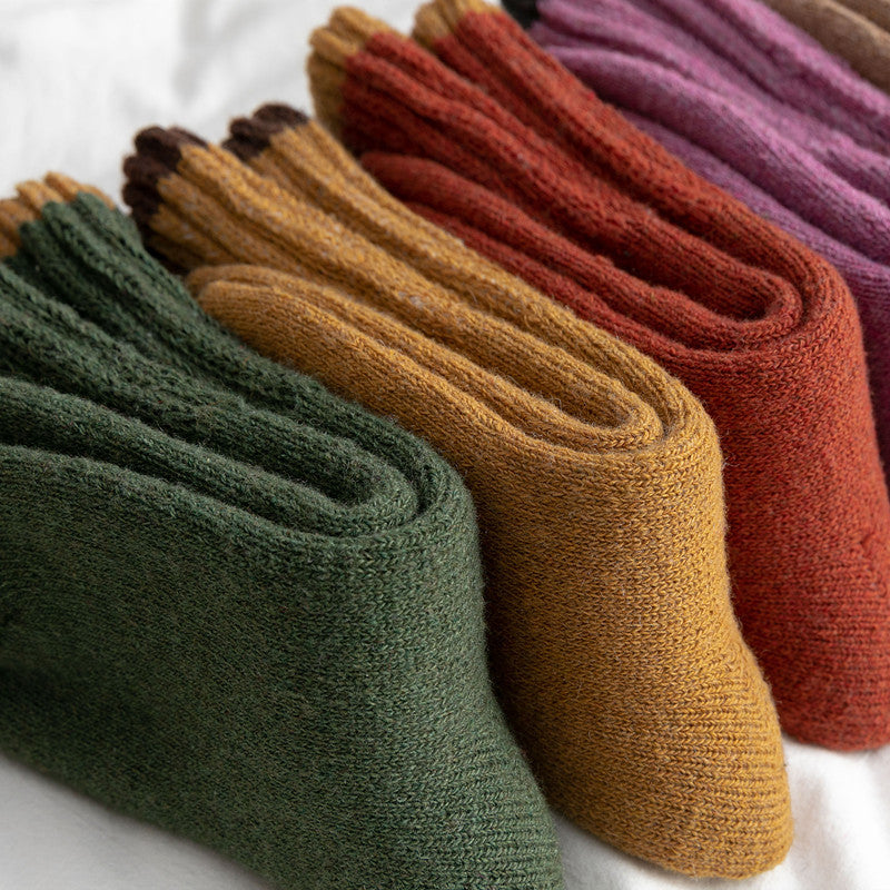 Winter New Thickened Women's Terry Tube Socks