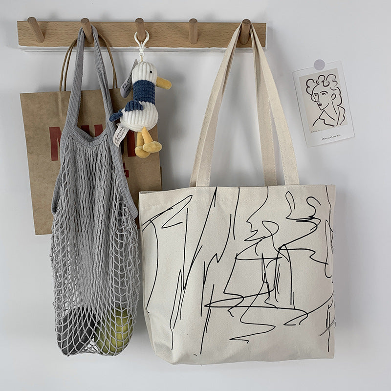 Class King Ins Simple Hand-held Shopping Bag