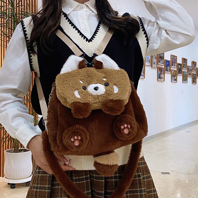 Coati Plush Bag Doll Cartoon Cute Backpack