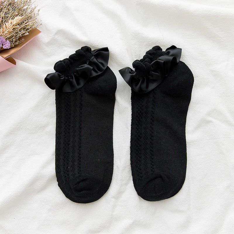 Women's Summer Thin Pure Cotton Cute Socks
