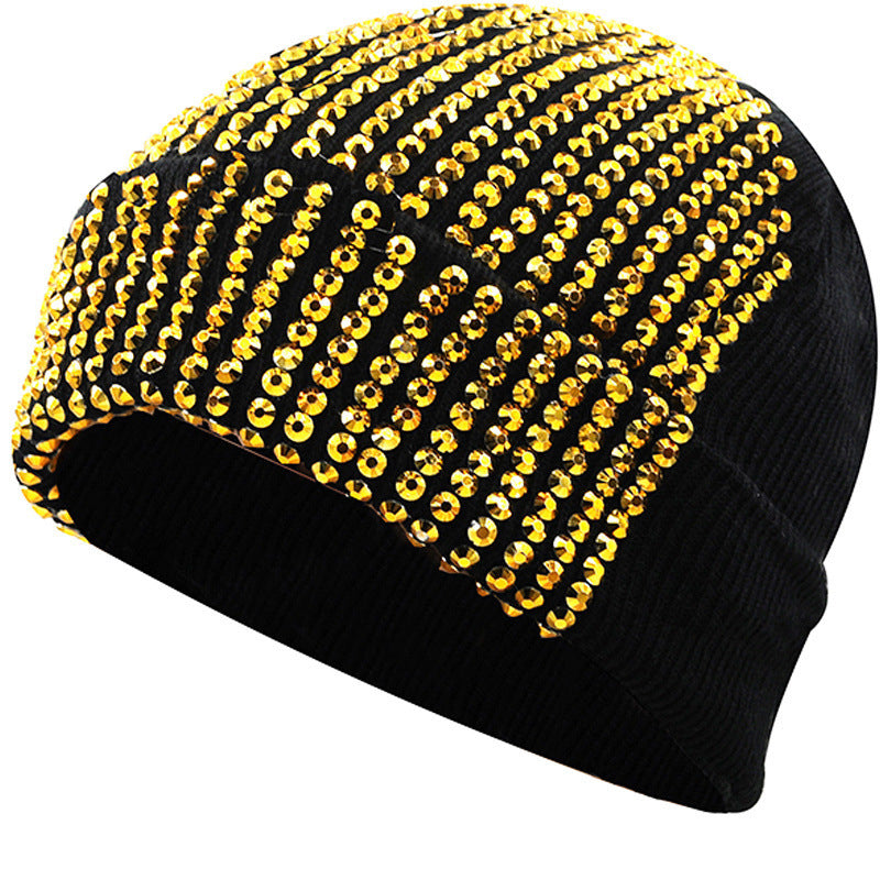 New Diamond Solid Color Handmade Wool Hat