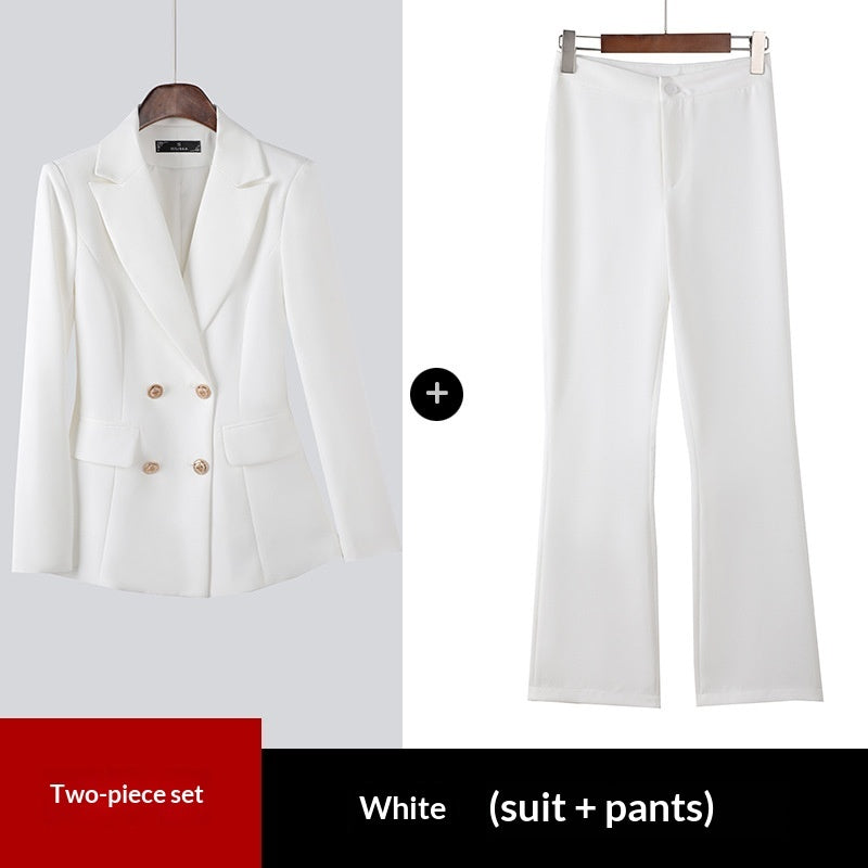 Womens Formal Suit Korean-Style Slim-Fit Casual Blazer With A High-End Professional Finish