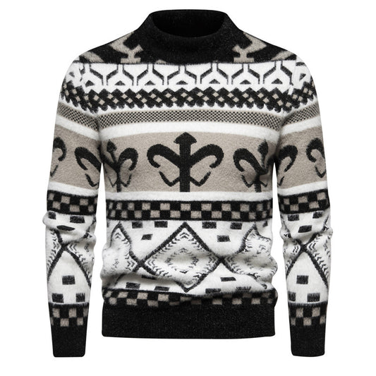Amerikansk retro-sweater til mænd