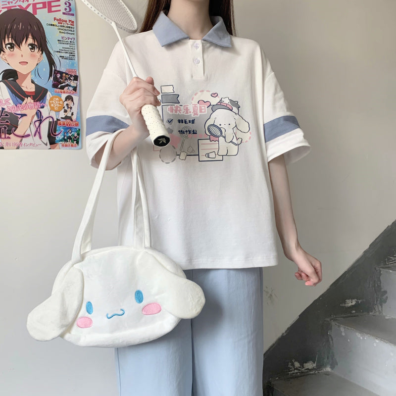Ins Design Sense Street Style Girl Top