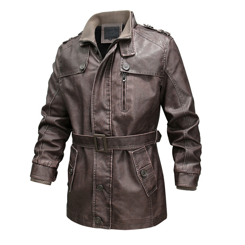Fashion outdoor motorcycle PU leather jacket