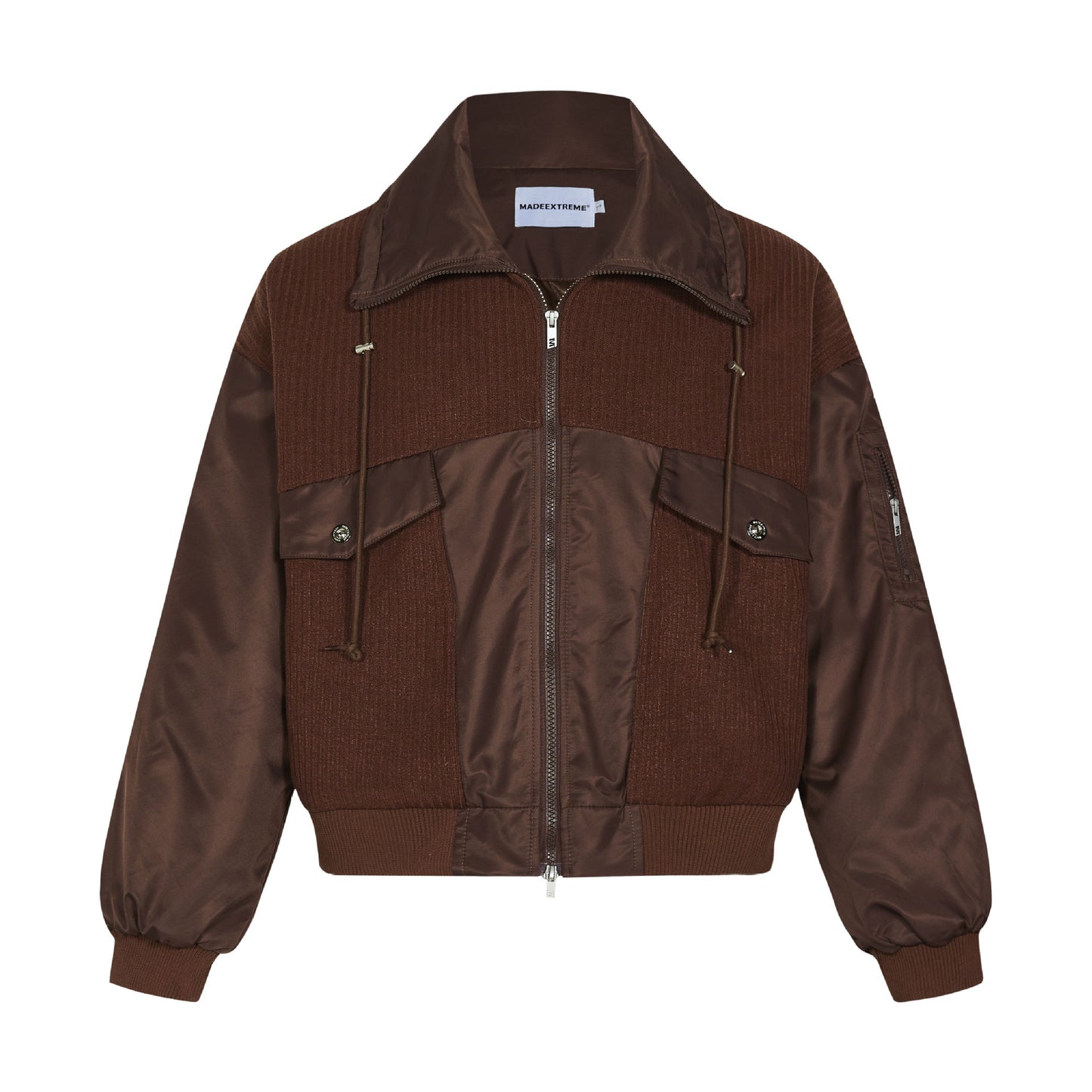 Men's And Women's Solid Color Pilot Loose Jacket