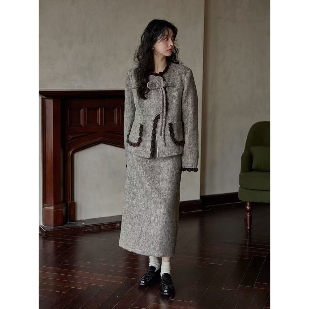 Women's Loose Skirt All-match Suit
