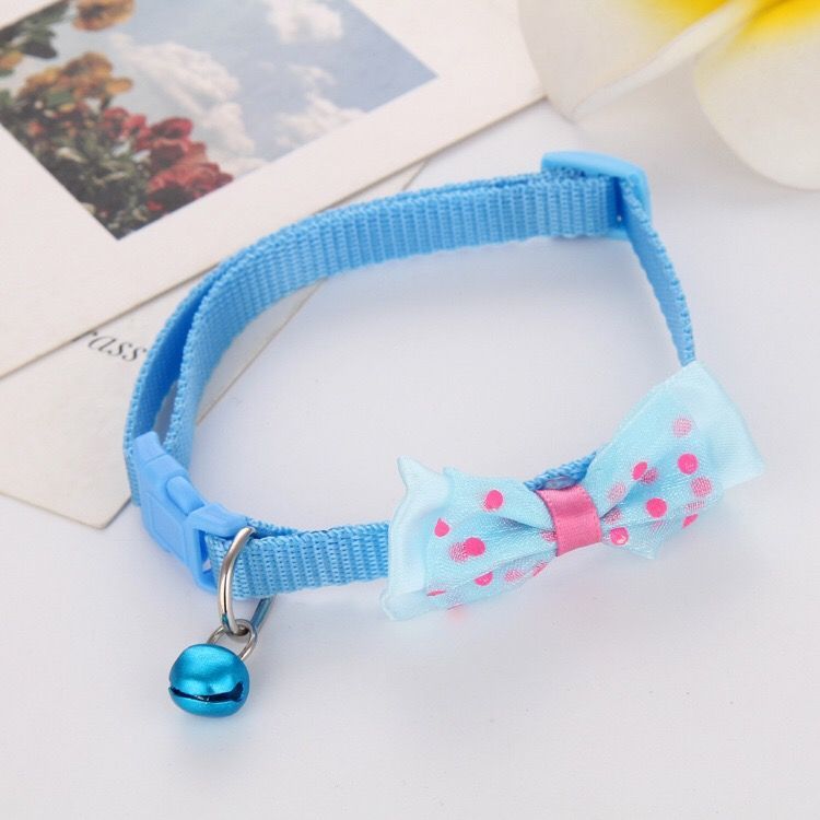Pet Bow Bell Bell Collar