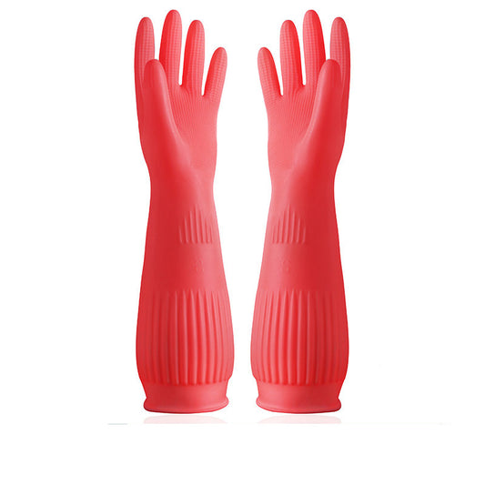 Thick Rubber Plastic Waterproof Wear Resistant Gloves