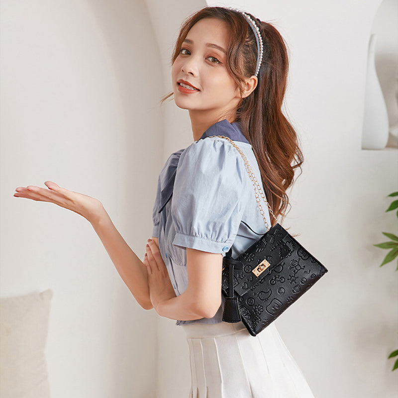 Women's Fashion Casual Solid Color Single Shoulder Crossbody Bag