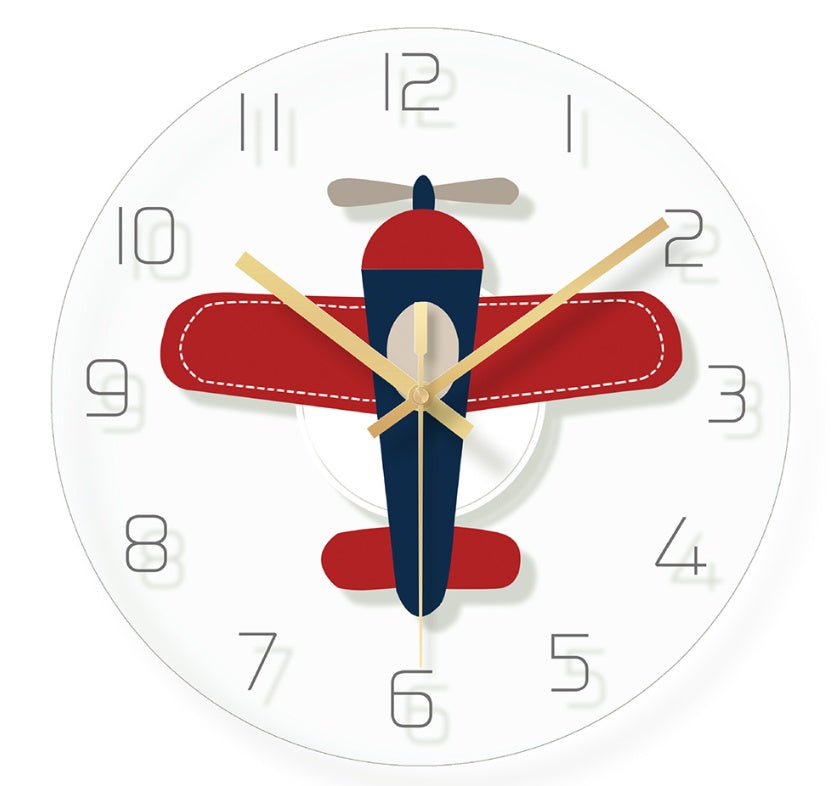 Bedroom Room Cartoon Wall Clock