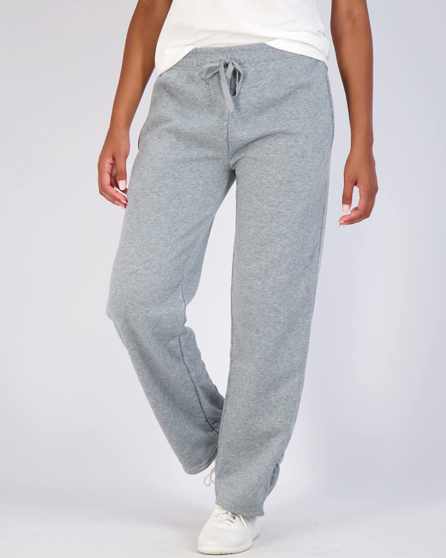 Women's Loose Wool Open Sports Pants