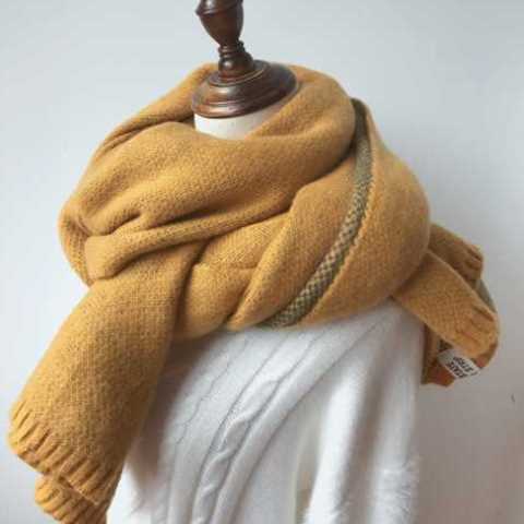 Color block scarf