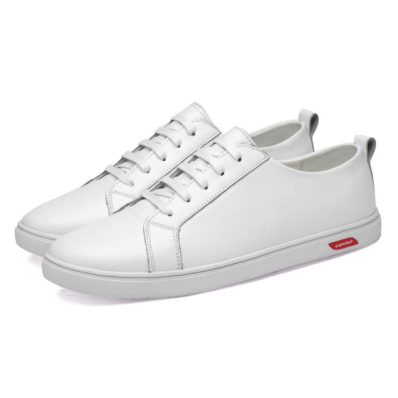 Men's sports white shoes