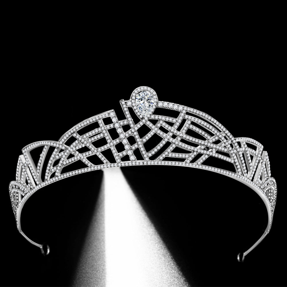 Fashion New Zircon Bridal Tiara