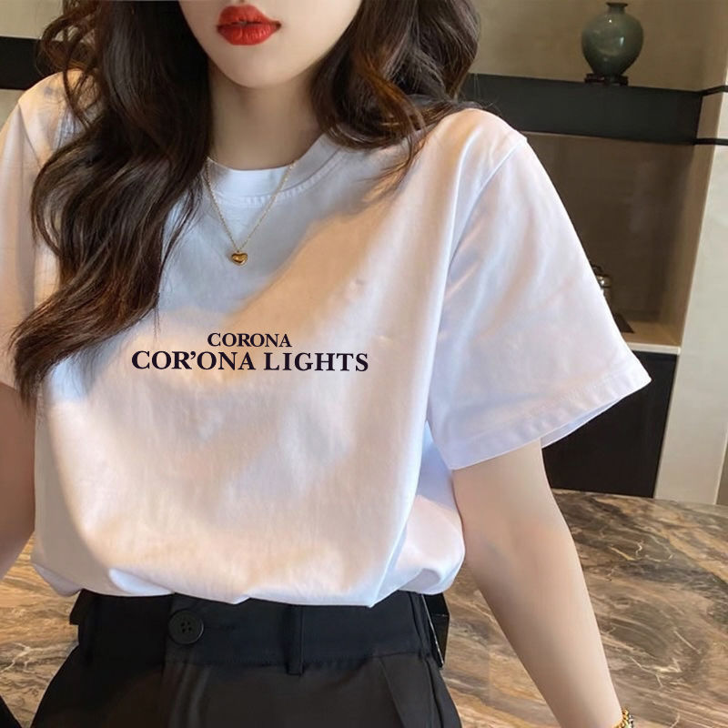 Spring And Summer Bottoming Shirt Korean Style Loose T-shirt