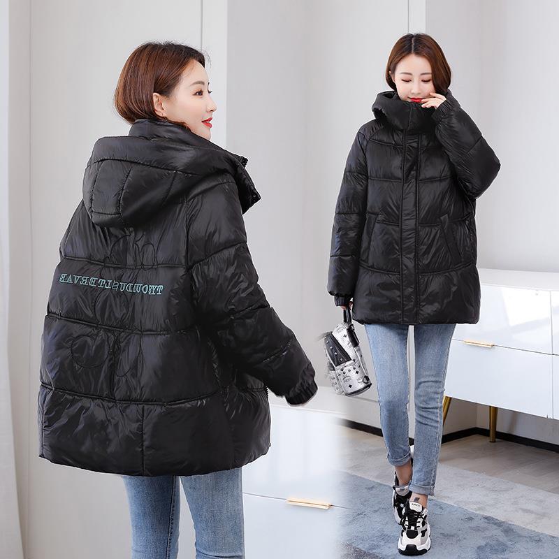 Plus Fat Plus Size Winter Padded Jacket Fat MM Down Cotton
