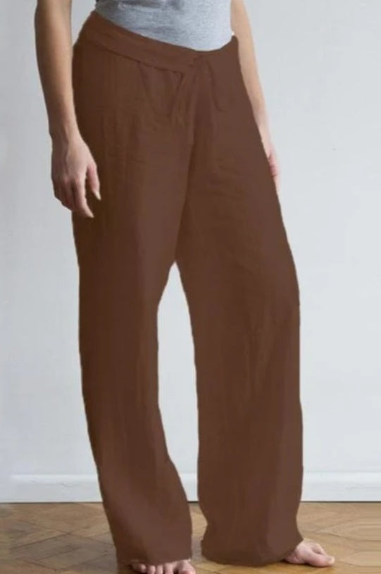 Women's loose straight casual pants