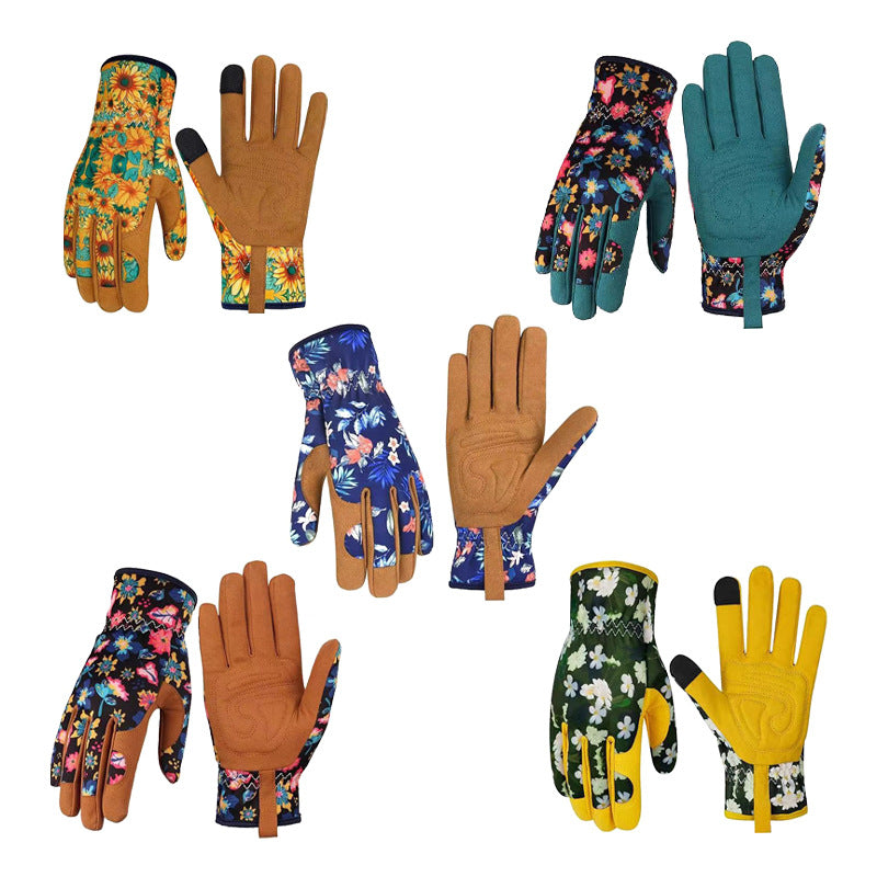 Mikrofiberhavehandsker til Blomsterbede Plantning og Plukning