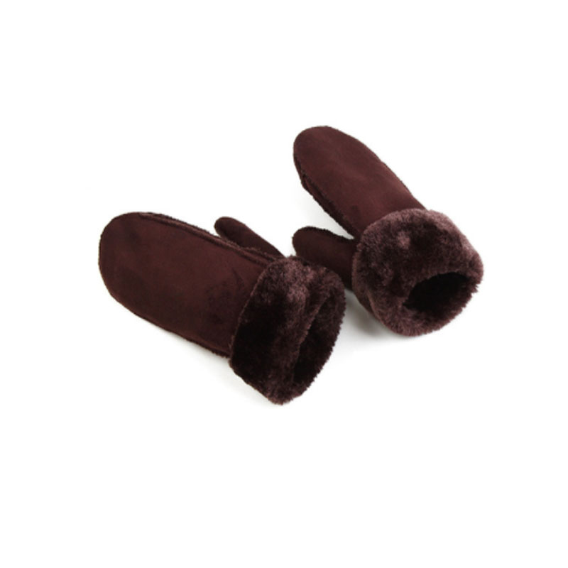 Cold-proof super thick plus velvet waterproof cotton gloves