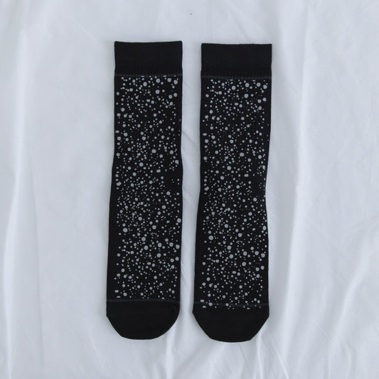 The sky is full of reflective socks