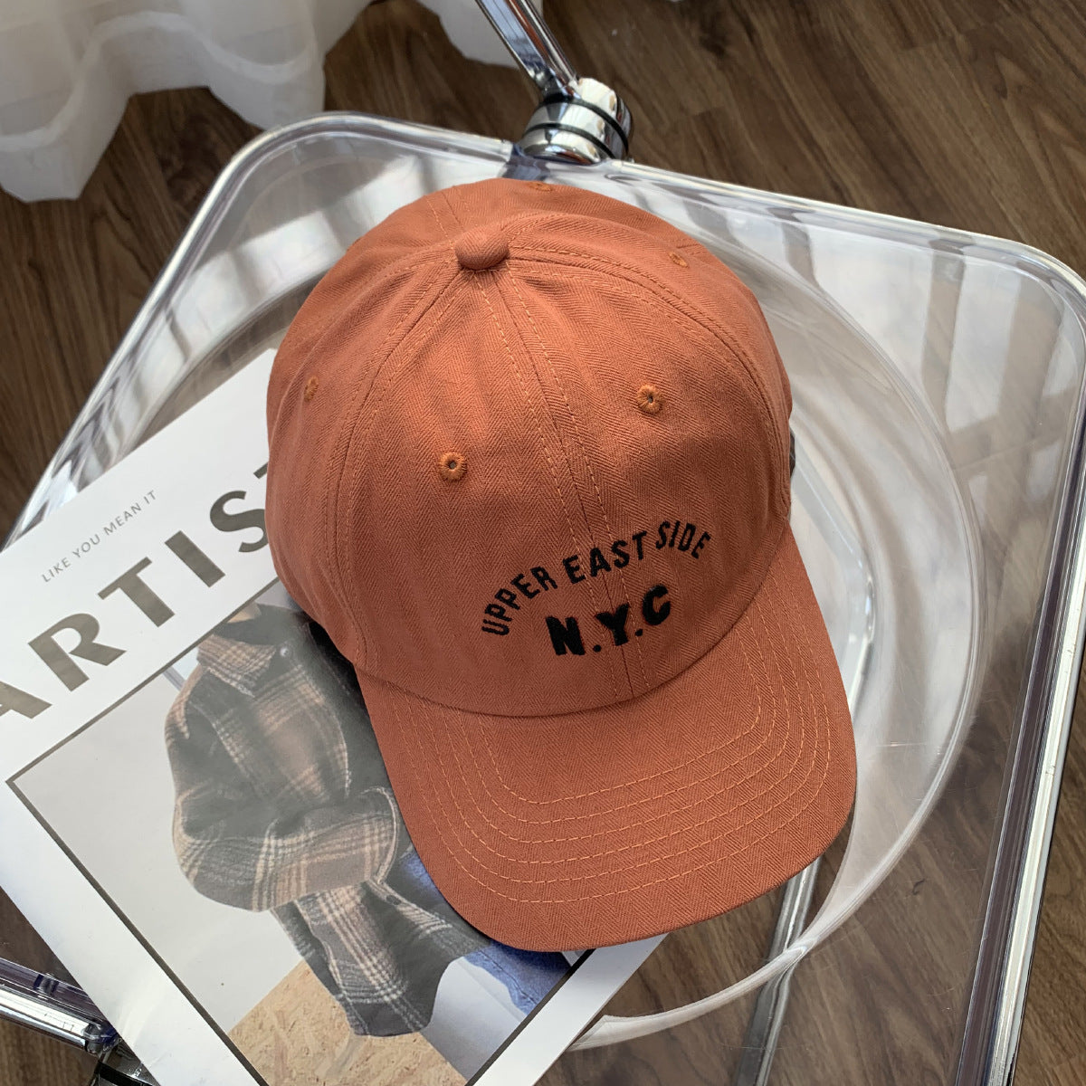 Casual Soft Top Letters All-matching Peaked Cap Children