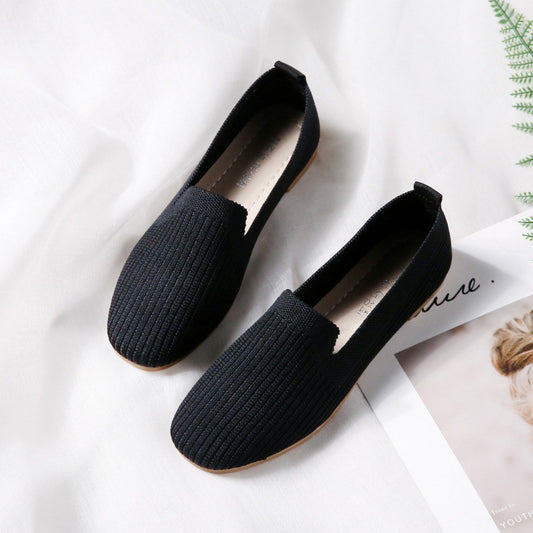 Women's Casual Lightweight Breathable Flat Shoes