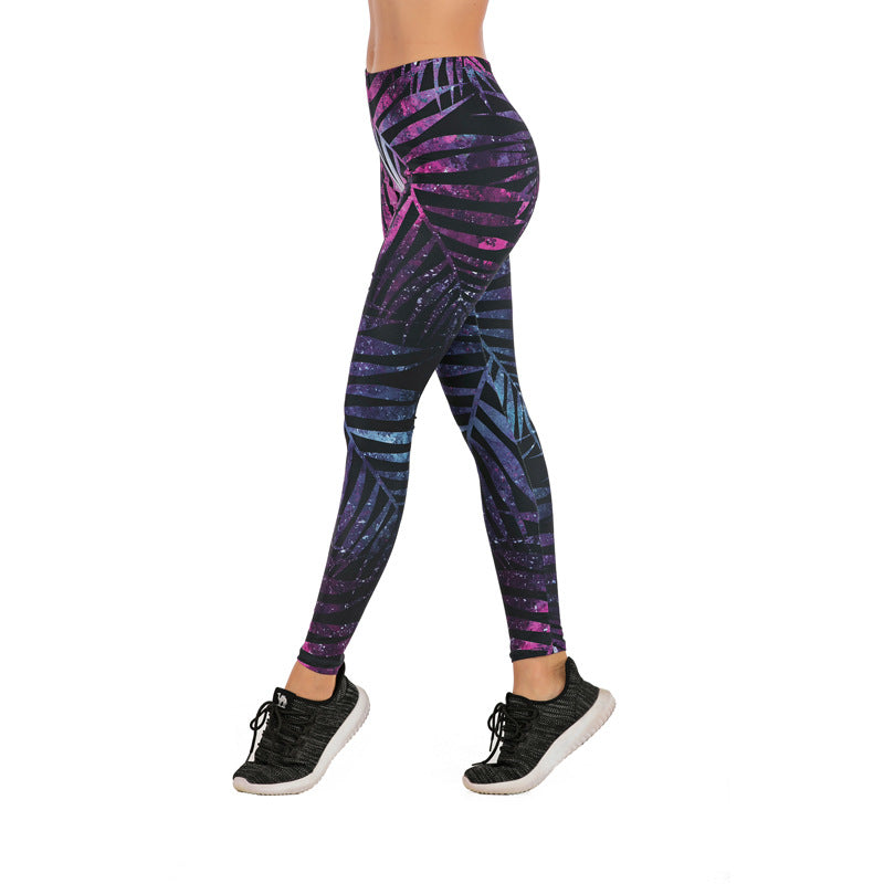 Leggings med print til kvinder