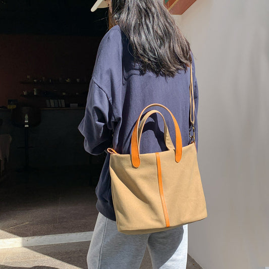 Handbag Single Shoulder Crossbody Large Capacity Tot Bag