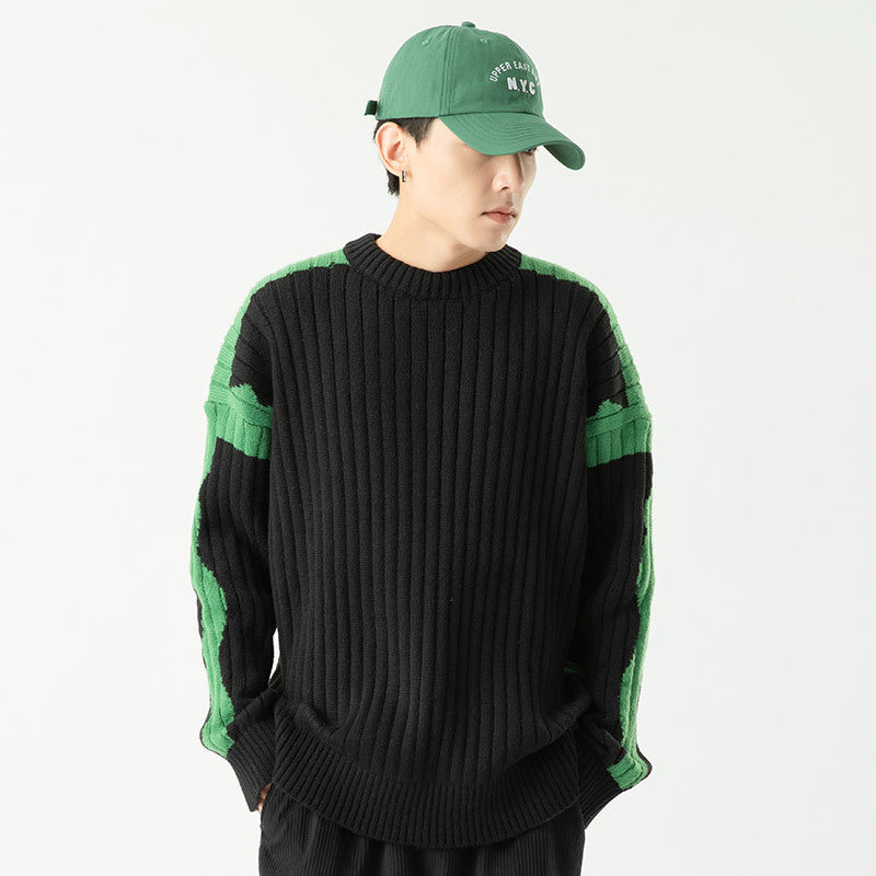 Simple Loose Harajuku Vintage Sweater Base Knitting
