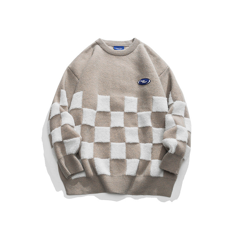 Fashion Personality Men's Retro Casual Sweater