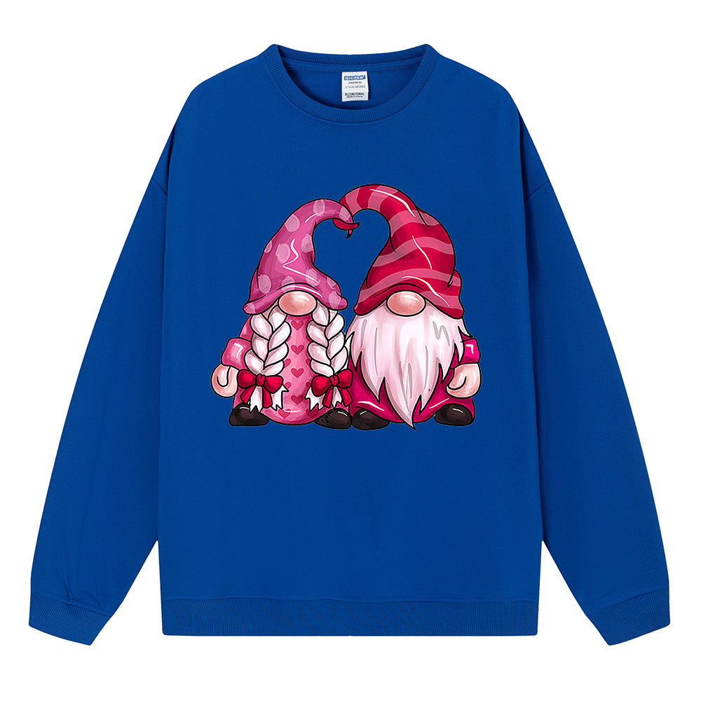 Casual Plus Size Crew Neck Pullover Sweatshirt Top