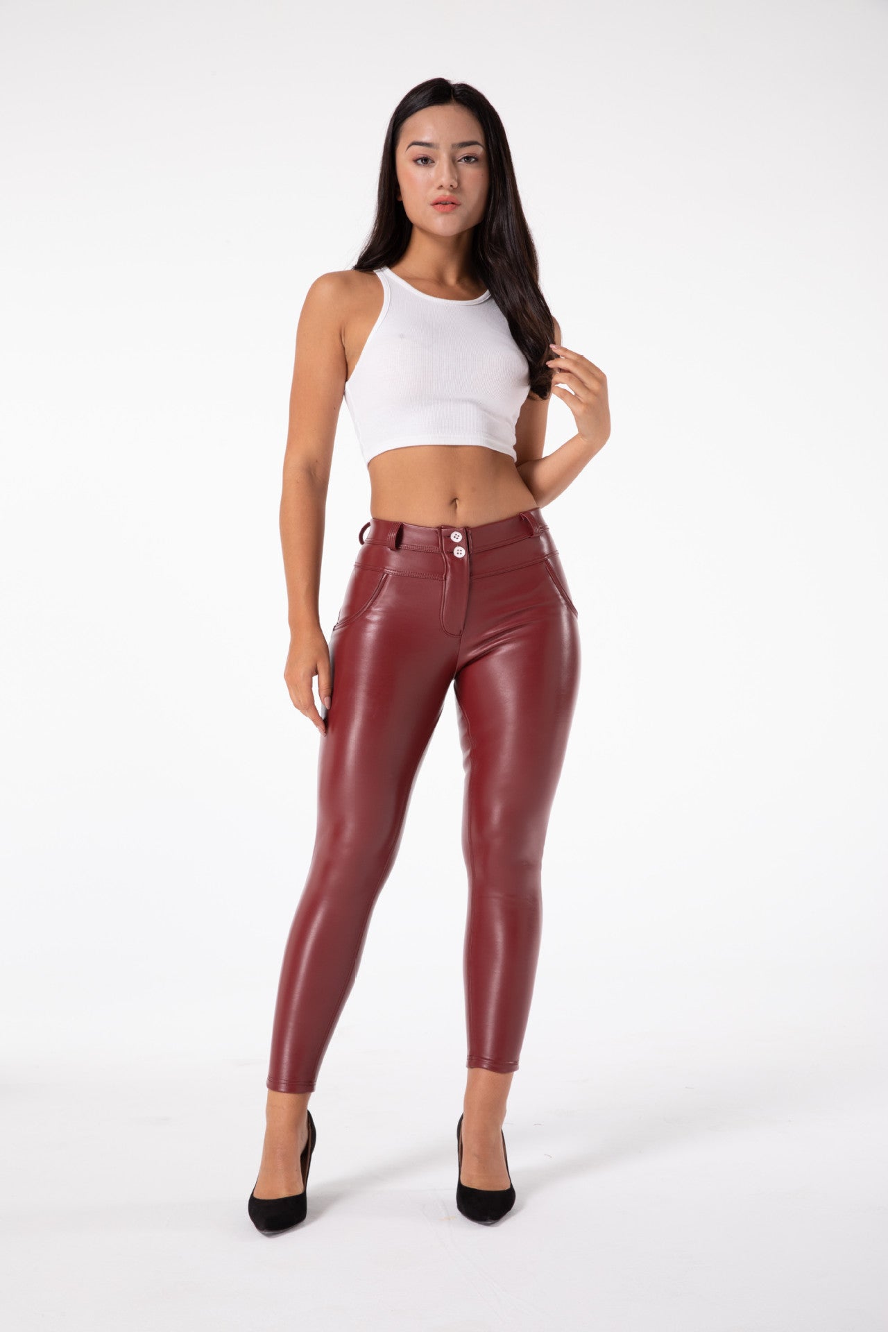 Big Size Slimming Dance Over Butt Fitness Pants