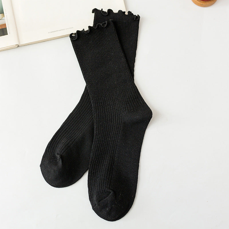 Japanese Autumn And Winter Cotton Socks Thin Section