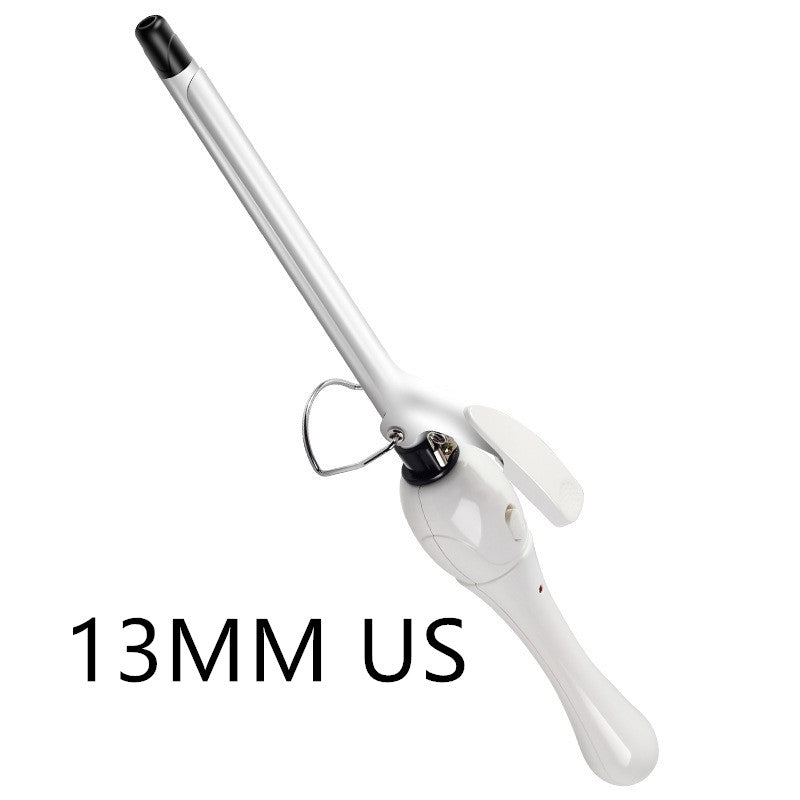 Bangs instant noodle wool curling iron teddy white