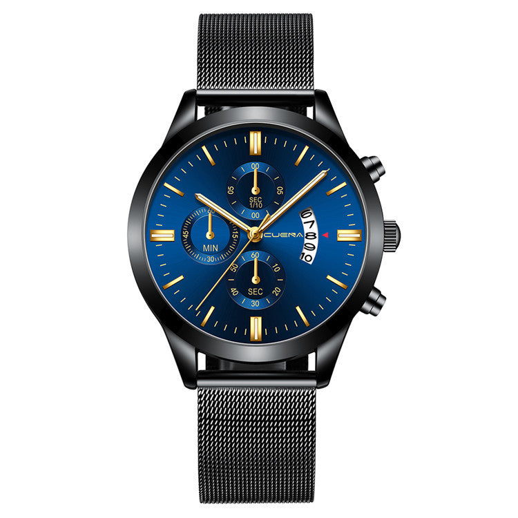 Calendar sports men's watch
