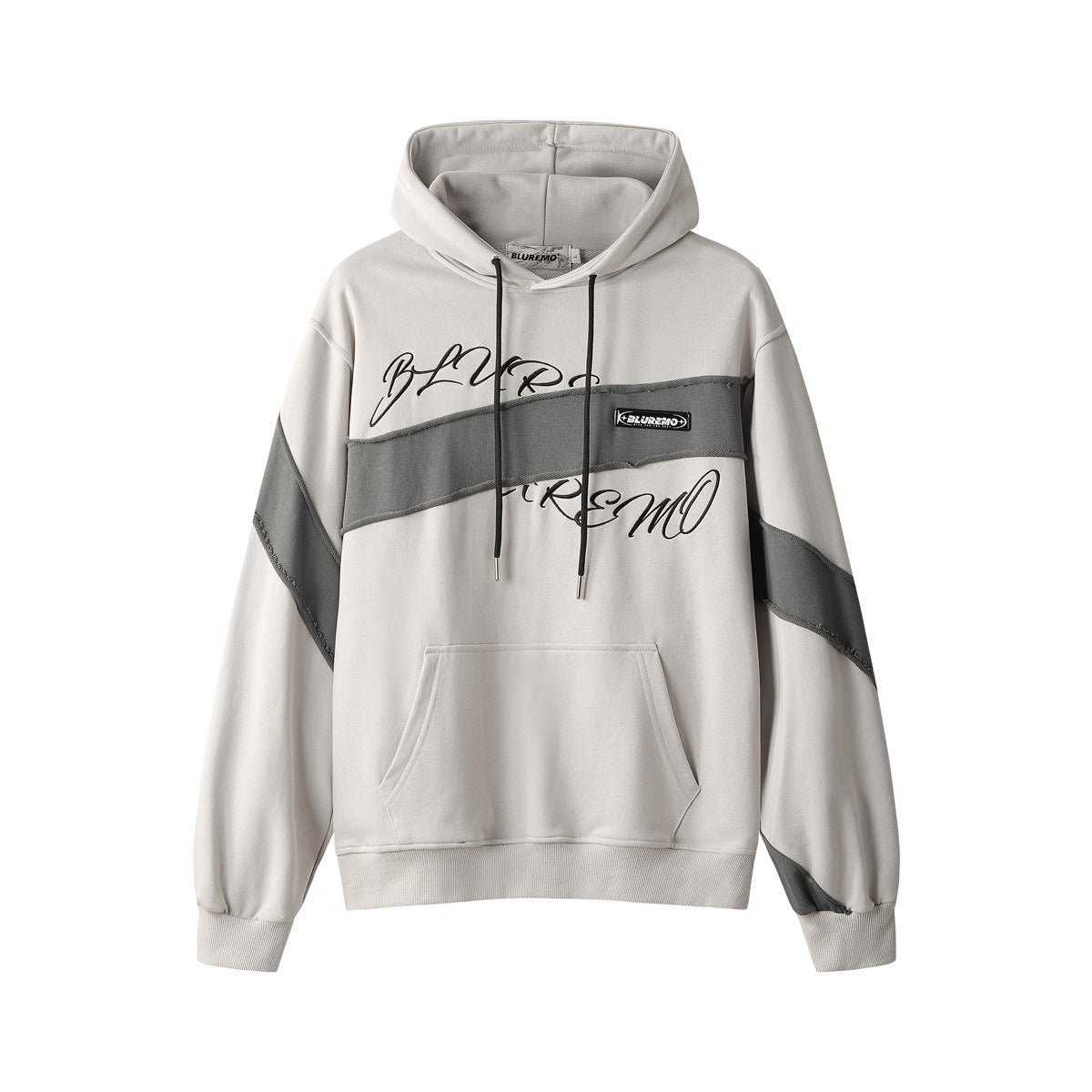 Hooded Burr Loose Long Sleeve Sweatershirt