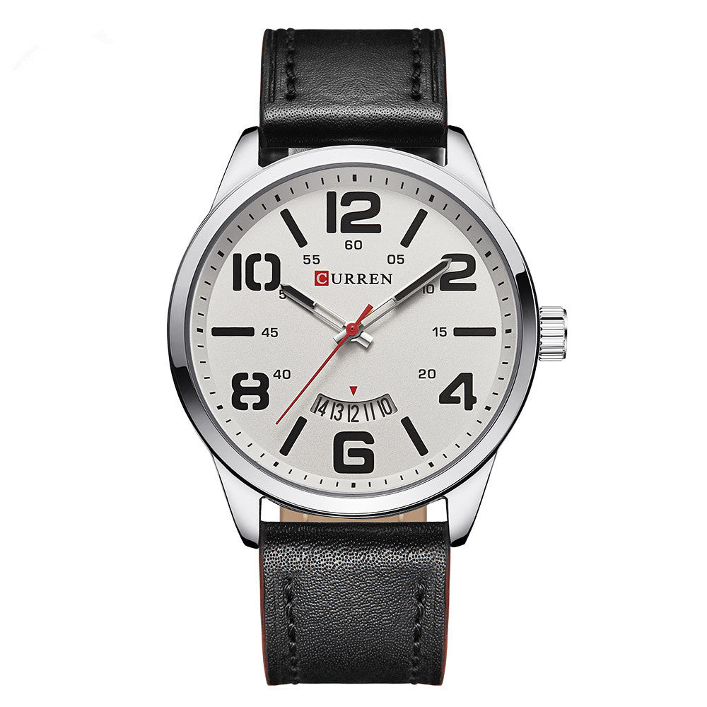 Waterproof quartz watch