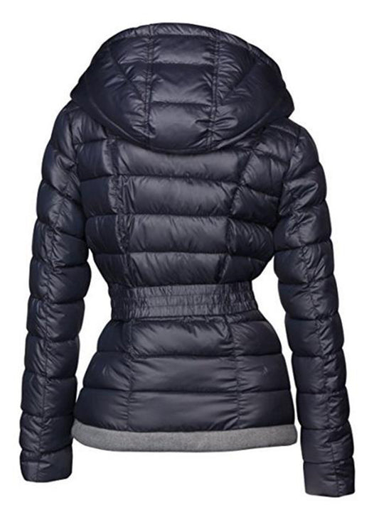 Cold-proof Hand Stuffed Cotton Waterproof Thick Fashion Jacket