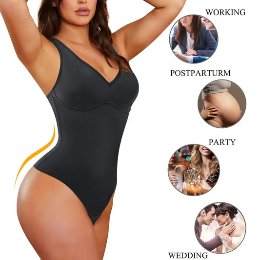 Women's Fashionable Slim-fit V-neck Body-shaping Corsets