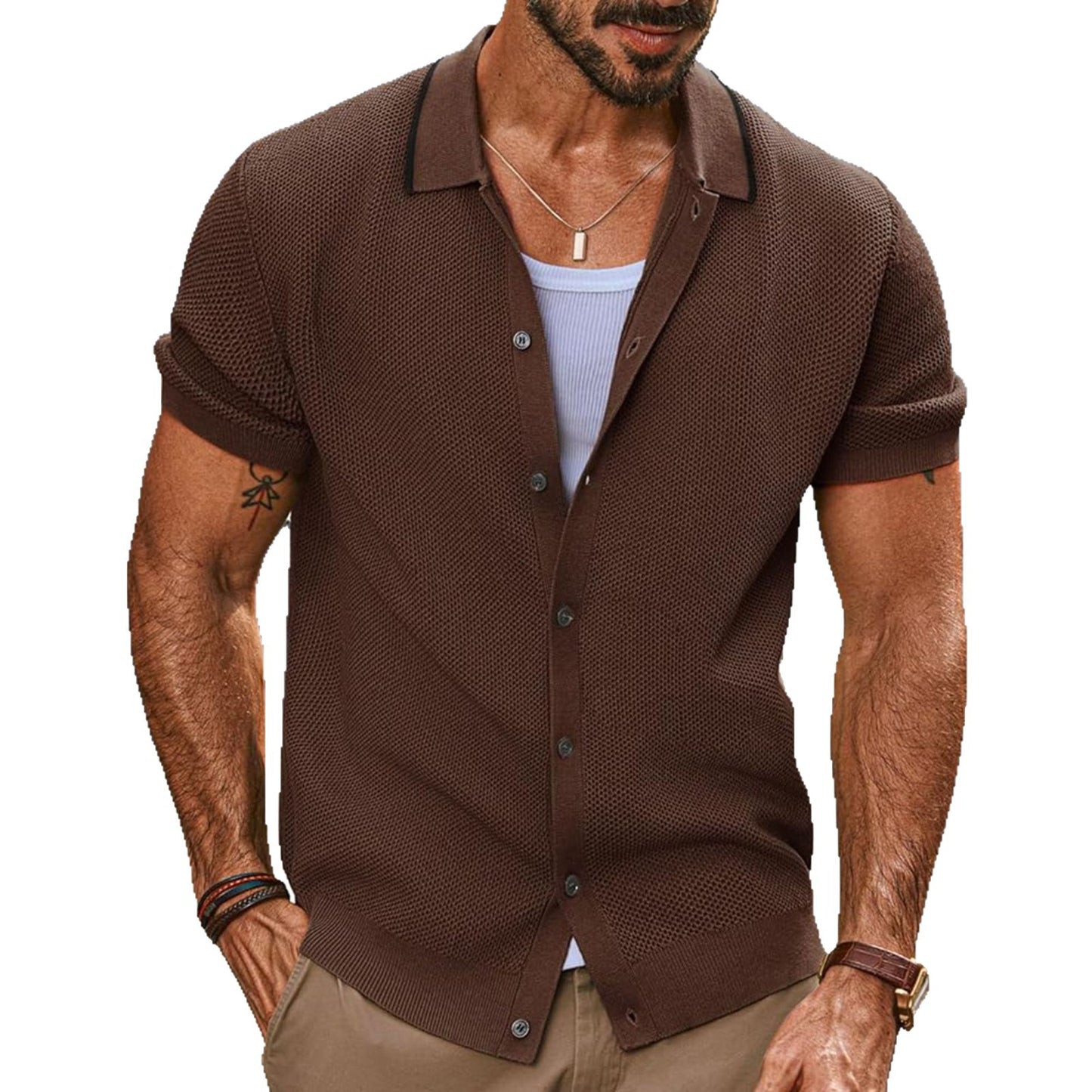 Short Sleeve Tencel Sweater Affordable Luxury