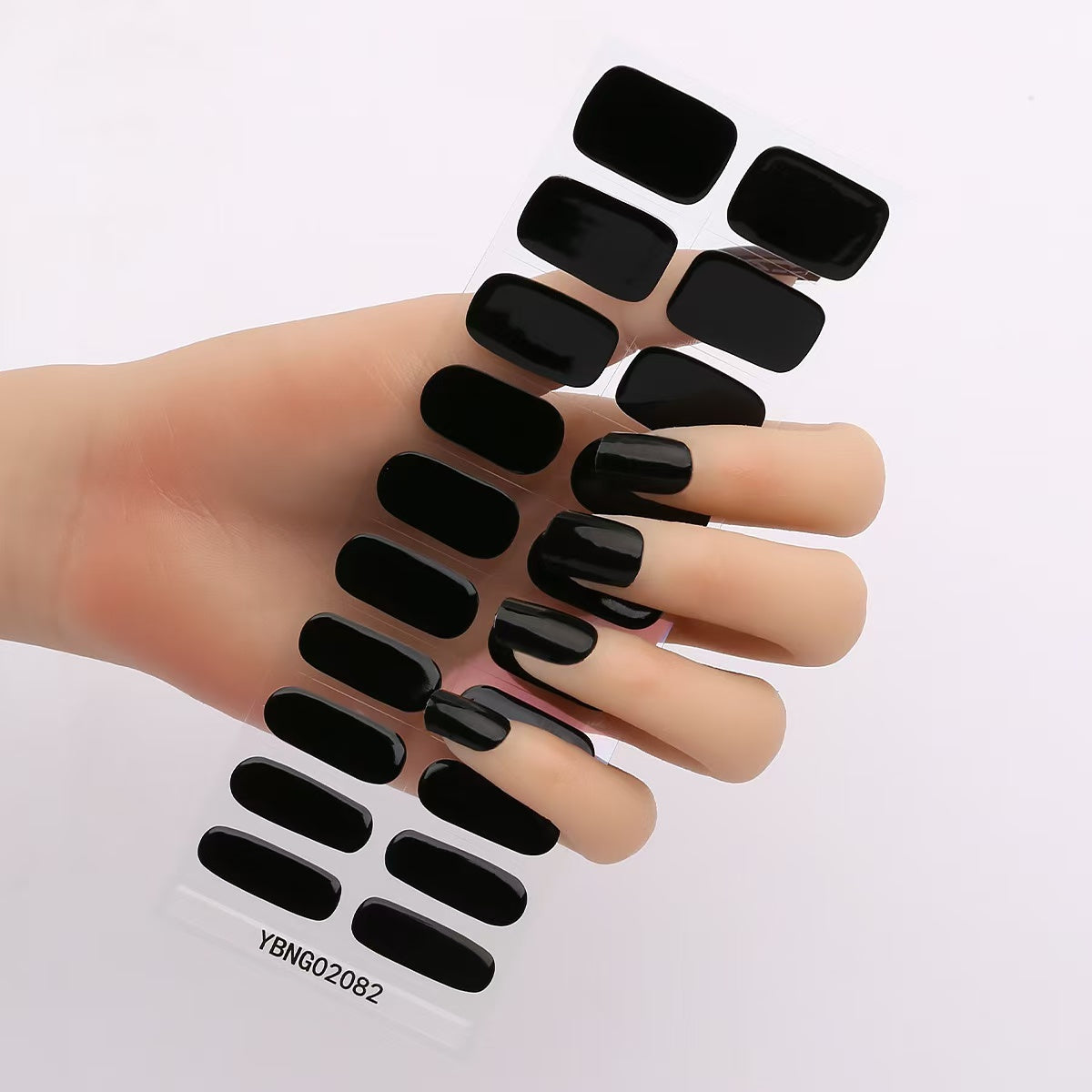 Gel Nail Stickers Semi-curing Heating Lamp Hardening Nail Sticker