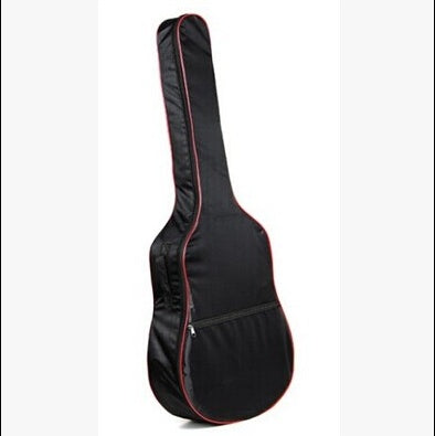 Guitar taske rød kant 40 tommer akustisk guitar rygsæk 41 tommer universal vandtæt rygsæk guitar taske