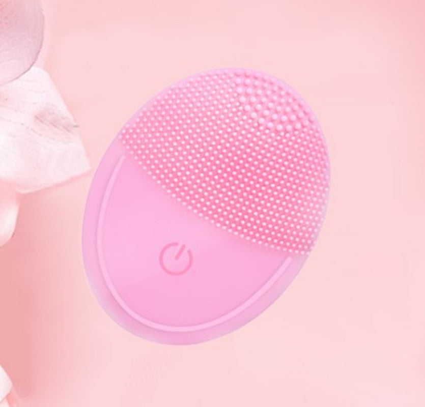 Waterproof portable ultrasonic beauty face washing instrument