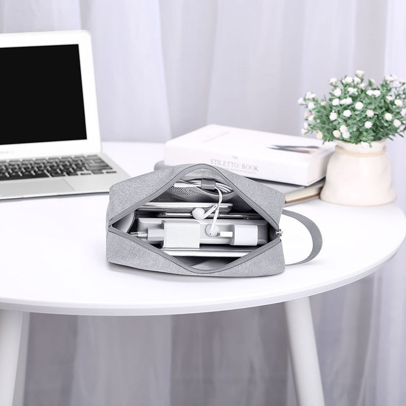 Power Bank Digital Headset Data Cable Storage Bag