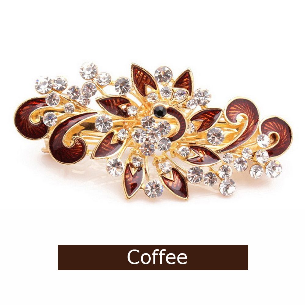 Multi layer water drill horizontal headdress paint hairpin