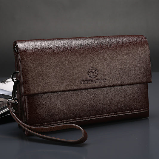 Paul genuine leather man bag business hand bag men purse manufacturer direct selling spot wholesale