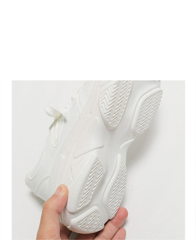 New super fire mesh breathable ins small white shoes